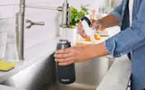 Brita™ Premium Filtering Water Bottle - Stainless Steel, 32oz